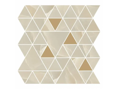 REFIN Керамогранит PRESTIGIO ONYX BEIGE MOSAICO T LUCIDO R 30x30