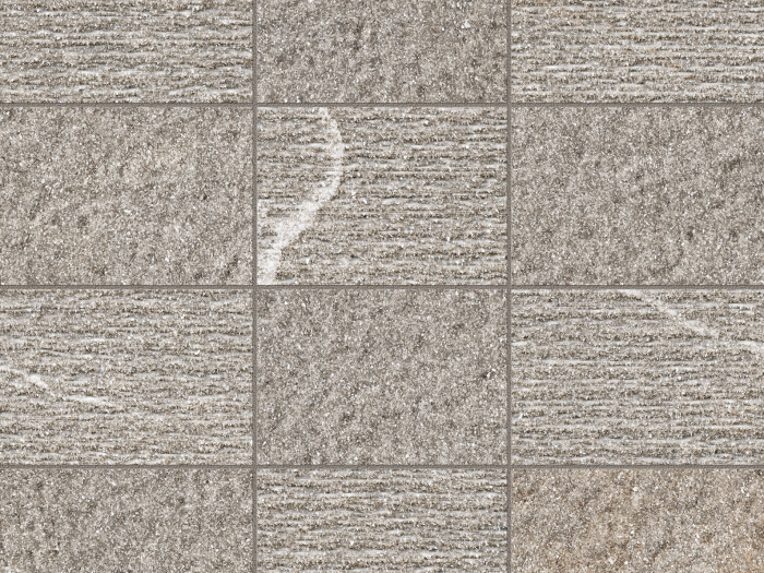 На изображении товар Kronos ceramiche Керамогранит Piasentina Stone Flamed Milled Mix 30х36 от официального представителя в Москве