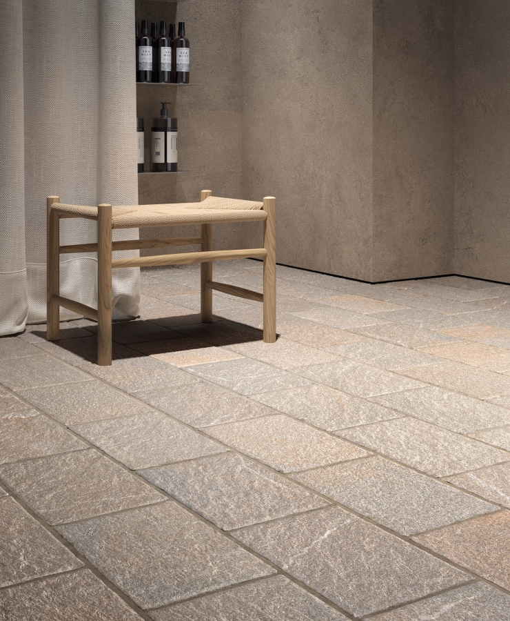 Kronos ceramiche Керамогранит Piasentina Stone Flamed Milled Mix 30х36 - изображение 6