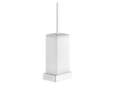На изображении товар Ёршик Gessi Rettangolo, настенный, цвет White/Chrome от официального представителя в Москве