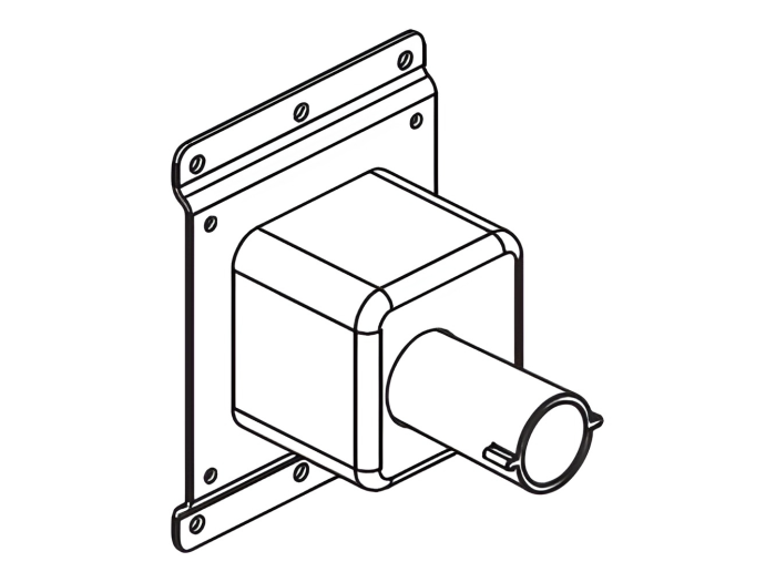 На изображении товар Скрытая часть для излива AntonioLupi Ayati, цвет сатинированная нержавеющая сталь от официального представителя в Москве