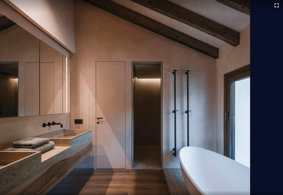 Смеситель для раковины Gessi Inciso, настенный, на 3 отверстия, длинный излив, без донного клапана, встраиваемый, цвет Black Metal Brushed PVD - изображение 3