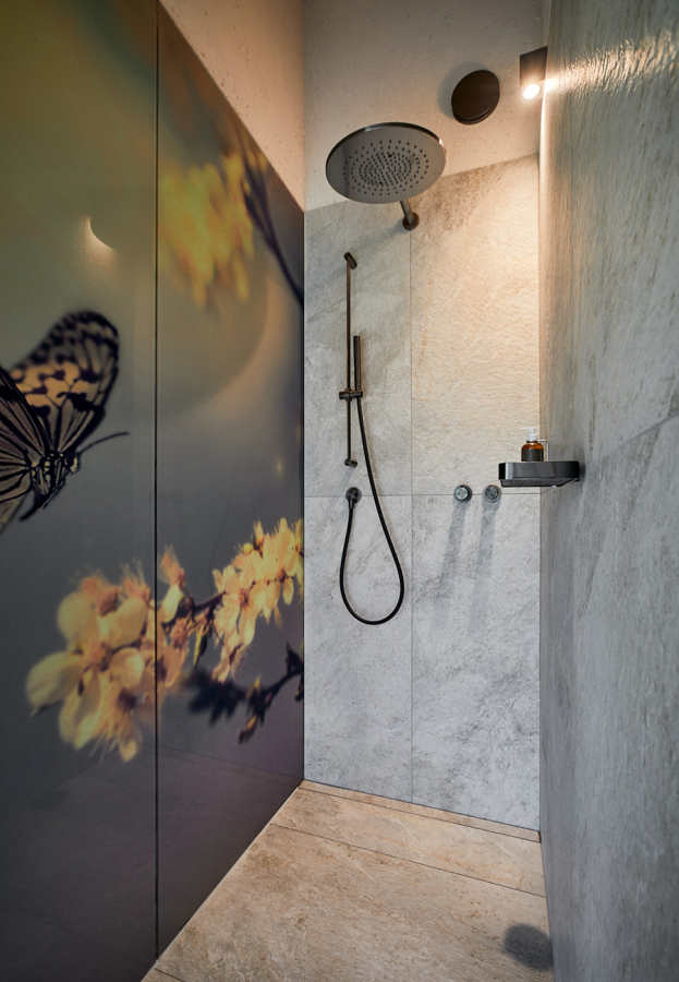 Термостат Gessi316, встраиваемый, на 3 потребителя, внешняя часть, цвет Copper Brushed PVD - изображение 1