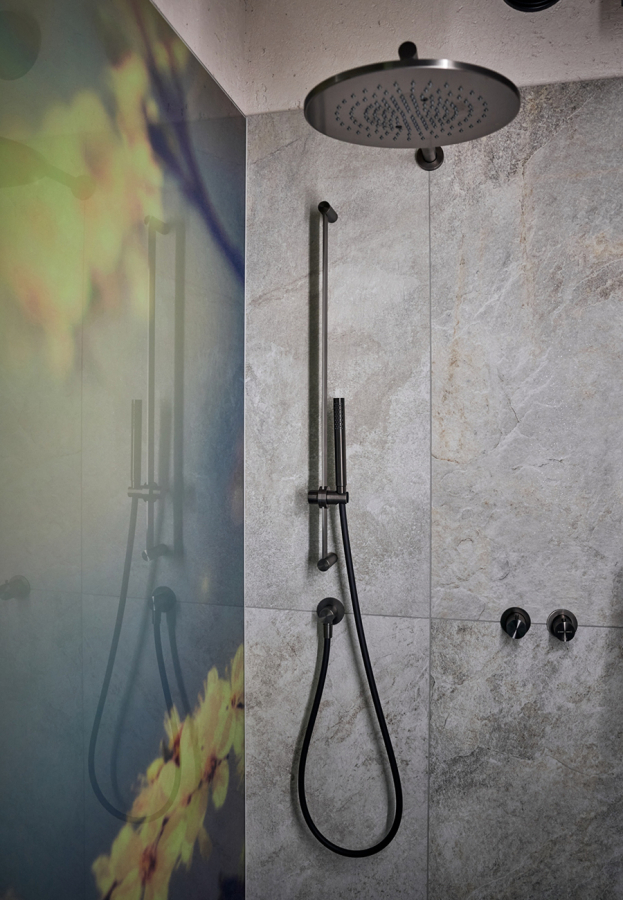 Термостат Gessi316, встраиваемый, на 3 потребителя, внешняя часть, цвет Copper Brushed PVD - изображение 2
