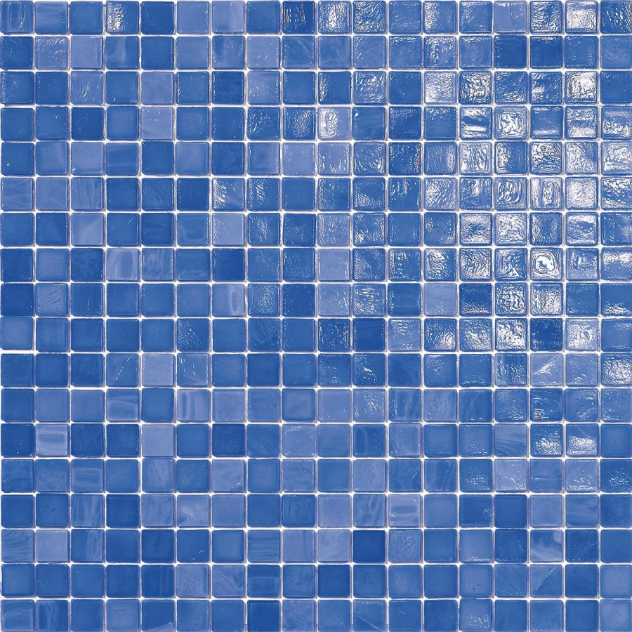 Sicis Стеклянная мозаика Natural Blue Angel chips size 15х15 mm sheet size 295x295 mm