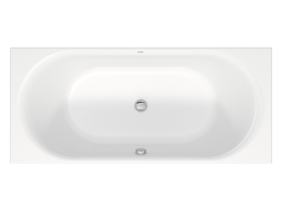 На изображении товар Ванна Duravit D-Neo, встраиваемая, 1800x800 мм, с 2 наклонами для спины, цвет белый от официального представителя в Москве
