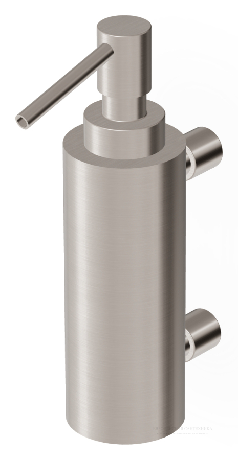 Дозатор для жидкого мыла Zucchetti On, настенный, цвет Brushed Nickel