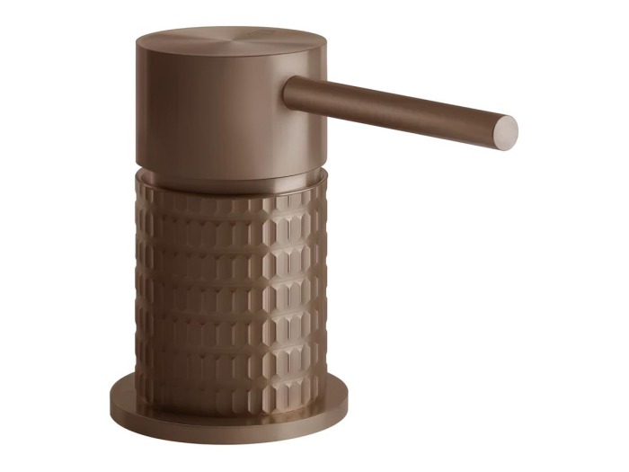 На изображении товар Смеситель удалённого управления Gessi316, цвет Copper Brushed PVD от официального представителя в Москве