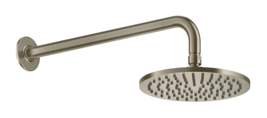 Верхний душ Gessi Inciso, Ø200 мм, настенный, цвет Finox Brushed Nickel