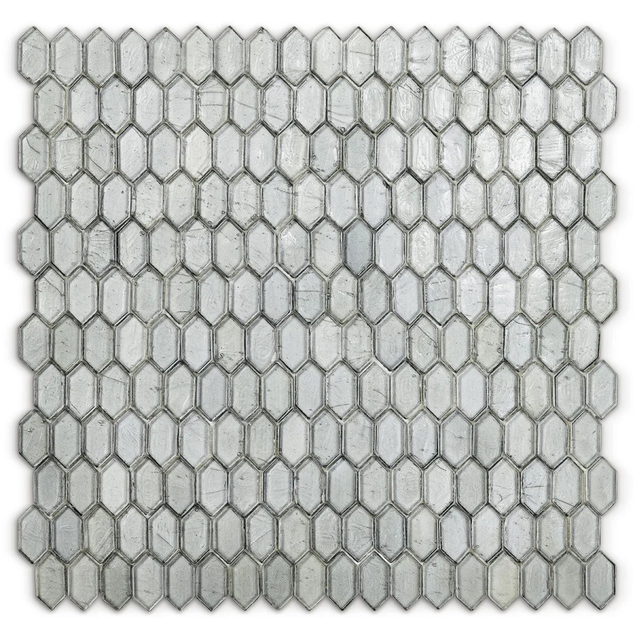 Sicis Стеклянная мозаика Crystal Potassio chips size 31x15 mm sheet size 304x300 mm