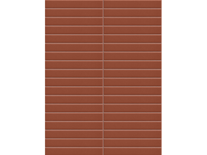 На изображении товар Terratinta Ceramics Мозаика, керамогранит Mosaico Stick Matt Rusty Red Mosaico 29x30 / 5.5 от официального представителя в Москве