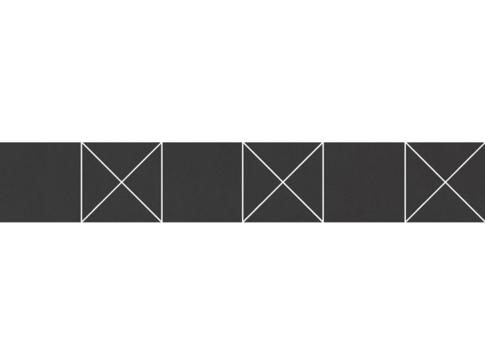 На изображении товар Living Ceramics Керамогранит Cava Pattern 3 Black Natural 9,8x59,8 от официального представителя в Москве