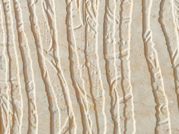 На изображении товар Akros Venezia Камень 3Dimentional Luna border 9.8 Royal Beige 9,8X40X1 от официального представителя в Москве