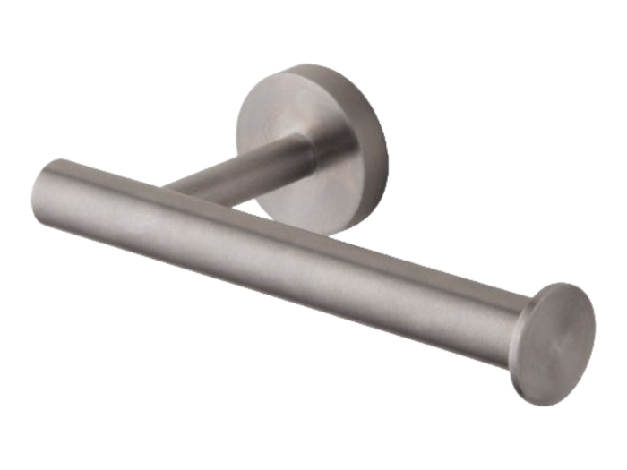 На изображении товар Бумагодержатель Carlo Frattini Spillo Steel, без крышки, L-162,5 мм, цвет нержавеющая сталь от официального представителя в Москве