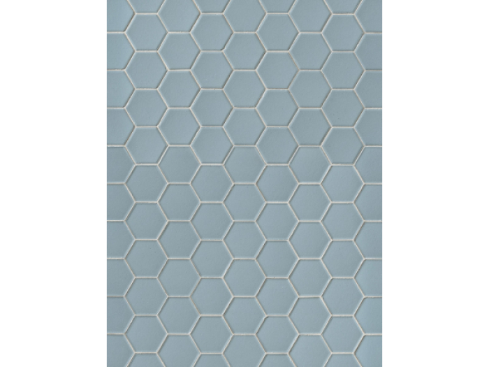 На изображении товар Terratinta Ceramics Мозаика, керамогранит Hexa Matt Azure Mist Mosaic 31.6x31.6 (4.3x3.8) / 4.0 от официального представителя в Москве