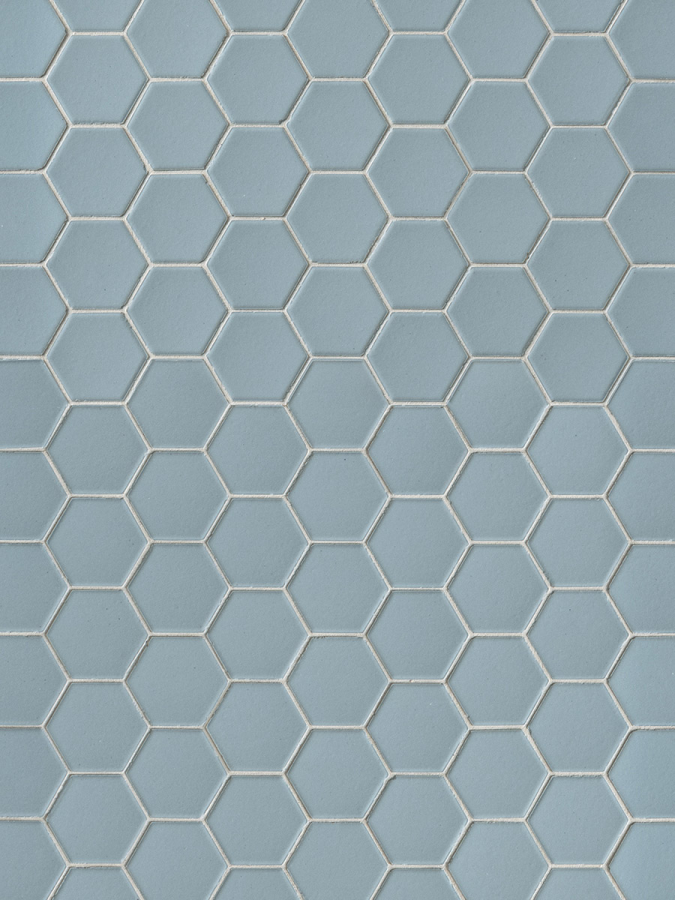 Terratinta Ceramics Мозаика, керамогранит Hexa Matt Azure Mist Mosaic 31.6x31.6 (4.3x3.8) / 4.0