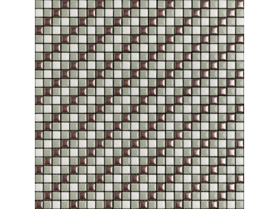 На изображении товар Appiani Керамическая мозаика Textures Diago Tex. 003 30x30 (1.2) от официального представителя в Москве