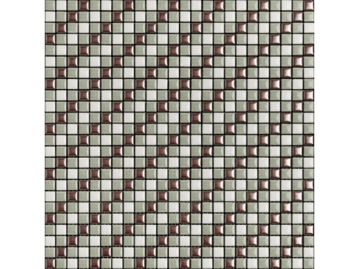 На изображении товар Appiani Керамическая мозаика Textures Diago Tex. 003 30x30 (1.2) от официального представителя в Москве