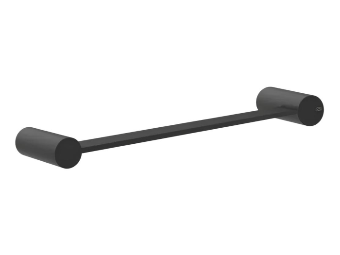 На изображении товар Полотенцедержатель Gessi316, 300 мм, настенный, цвет Matte Black от официального представителя в Москве