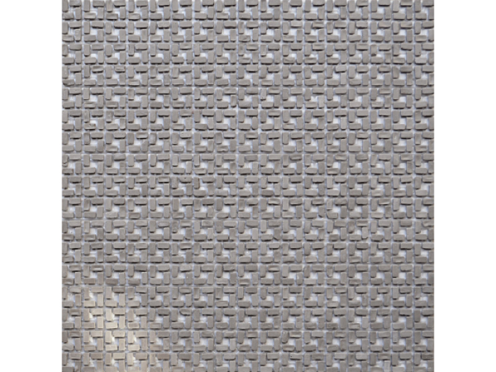 На изображении товар Micro. Мозаика керамогранит Micromosaics Micro-brick Mud Ring 30x30 от официального представителя в Москве