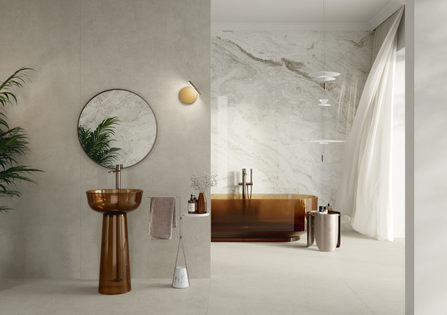 FMG Maxfine Керамогранит Balance Light grey naturale 120x60 - изображение 1