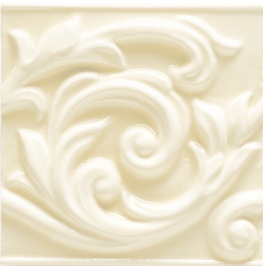CERAMICHE GRAZIA  Декор ESSENZE VOLUTA 13X13 MAGNOLIA CRAQUELE