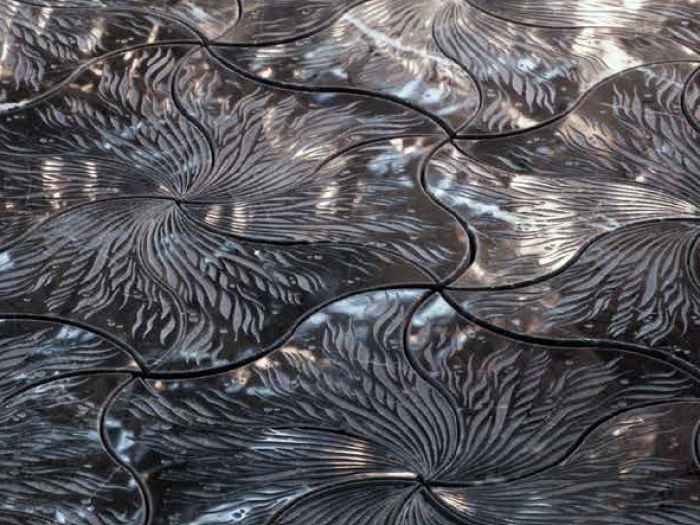 На изображении товар Akros Venezia Камень Dogma Classic Hartifizio LN3D Nero Marquinia 19,7х18,75х1 от официального представителя в Москве