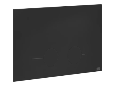 На изображении товар Клавиша смыва Gessi Total Look, для Geberit Sigma 8 и 12, цвет Matte Black от официального представителя в Москве