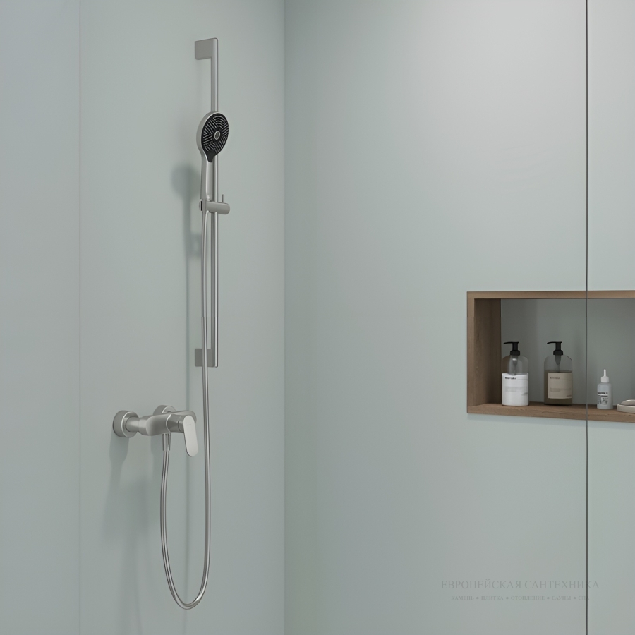 Штанга для душа Duravit Shower настенная, Ø 20хh-900 мм, латунь, цвет Brushed Bronze - изображение 3