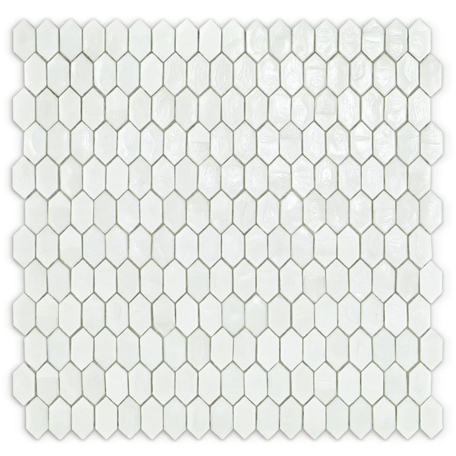 Sicis Стеклянная мозаика Crystal Kimolia chips size 31x15 mm sheet size 304x300 mm