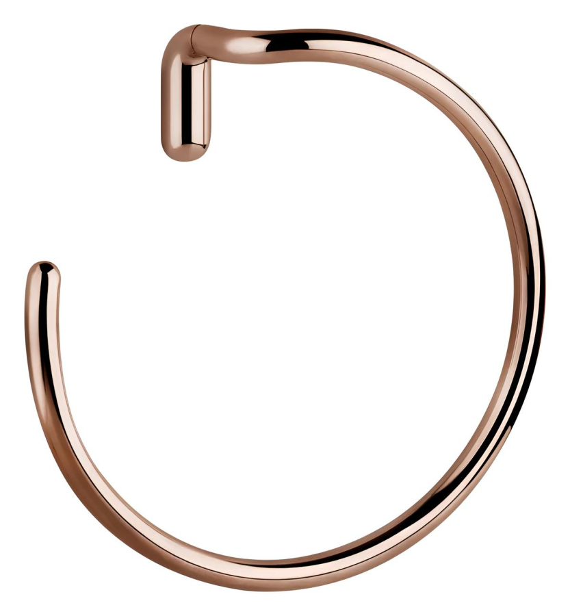 Полотенцедержатель Gessi Goccia, Ø233 мм, настенный, кольцевой, цвет Copper GHRC