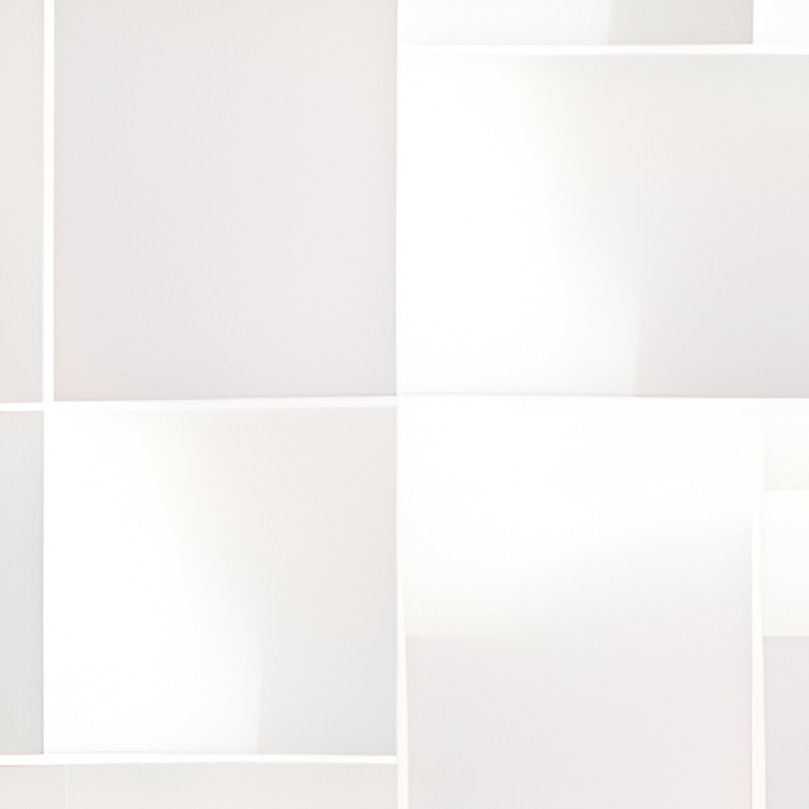 Micro. Керамогранит Microtiles X4 Modern Glaze White 40,2x40,2
