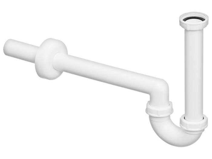 На изображении товар Сифон для биде Viega, трубный, DN 32, цвет белый от официального представителя в Москве