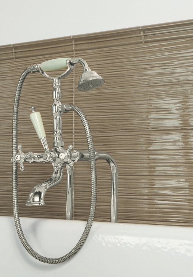 CERAMICHE GRAZIA  Керамическая плитка IMPRESSIONS BAMBOO 14X56 ALMOND - изображение 1