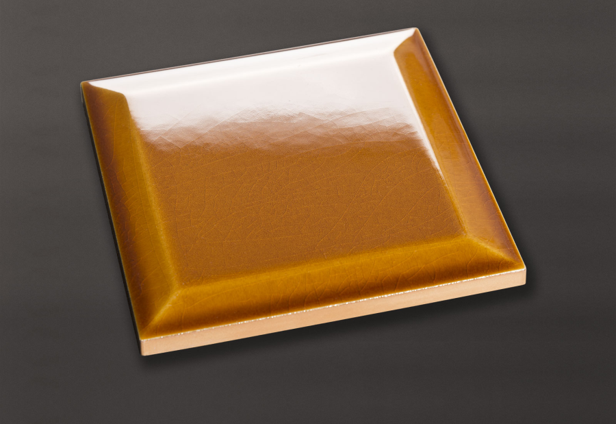 Etruria Керамическая плитка VICTORIA 7.4X7.4 Diamantato Caramel Craquele'