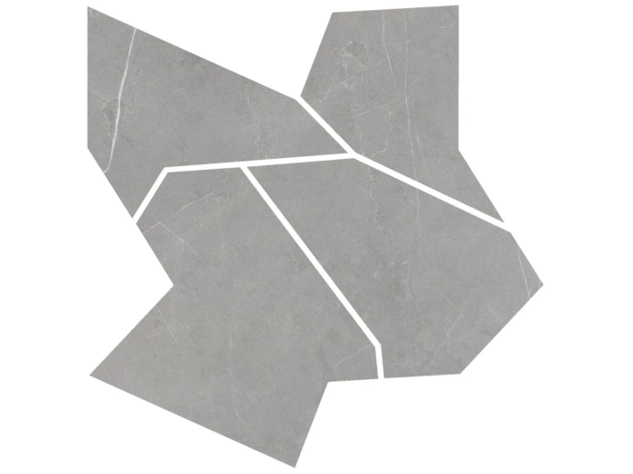На изображении товар Living Ceramics Керамогранит Allure Grey Anti-slip Deco mosaic 59,8x59,8 от официального представителя в Москве