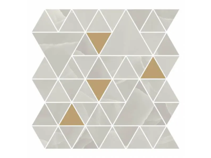 На изображении товар REFIN Керамогранит PRESTIGIO ONYX GREY MOSAICO T LUCIDO R 30x30 от официального представителя в Москве