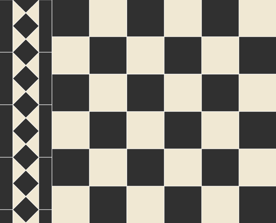 Micro. Керамогранит Victorian Cambridge 10X10 on mesh straight 40,2X40,2