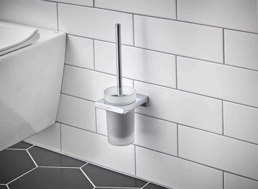 Ёршик Hansgrohe AddStoris Q, настенный, цвет хром - изображение 1