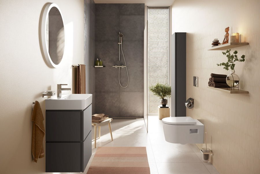 Ёршик Hansgrohe AddStoris Q, настенный, цвет хром - изображение 2