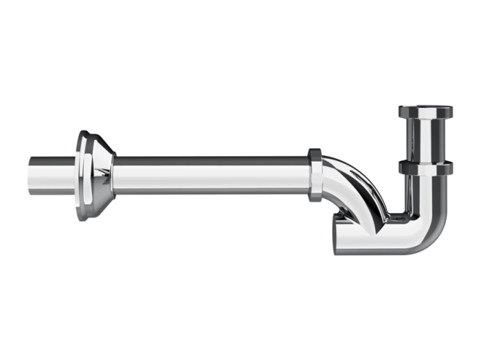 На изображении товар Сифон для раковины Gessi Technical Accessories, цвет Chrome от официального представителя в Москве