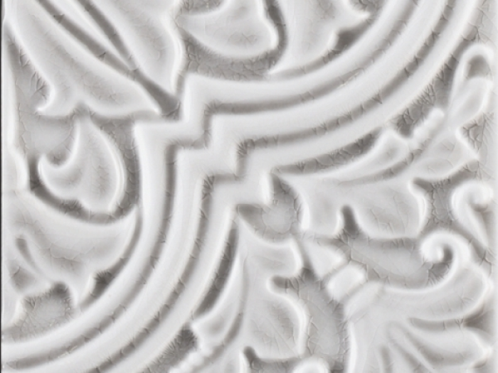На изображении товар CERAMICHE GRAZIA Керамическая плитка FORMELLE ALGARVE 13X13 ARGENTO CRAQUELE от официального представителя в Москве