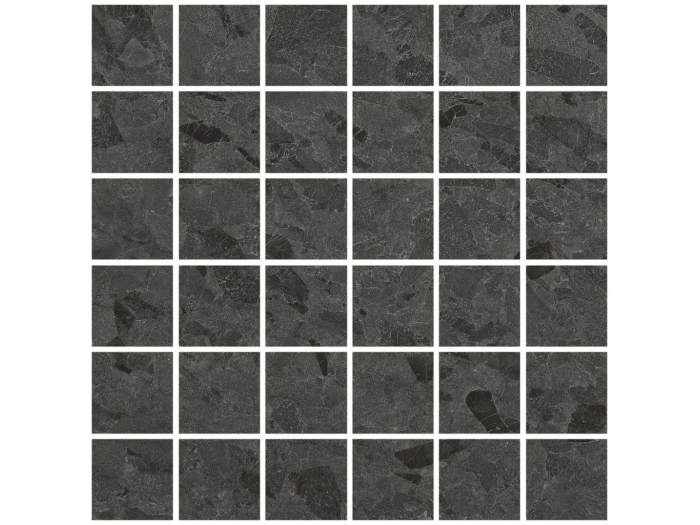 На изображении товар Living Ceramics Керамогранит Eme Anthracite Mosaic 55 Anti-slip 29,8x29,8 от официального представителя в Москве