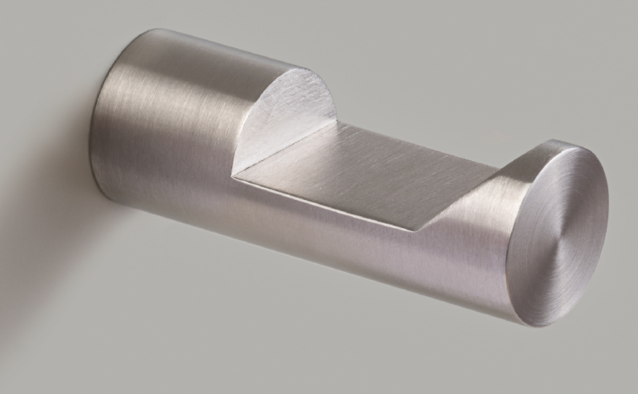 Крючок CeaDesign Opus, настенный, нержавеющая сталь, цвет сатинированная сталь - изображение 2
