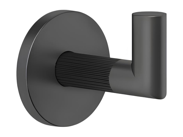 На изображении товар Крючок Gessi Ingranaggio, настенный, цвет Matte Black от официального представителя в Москве