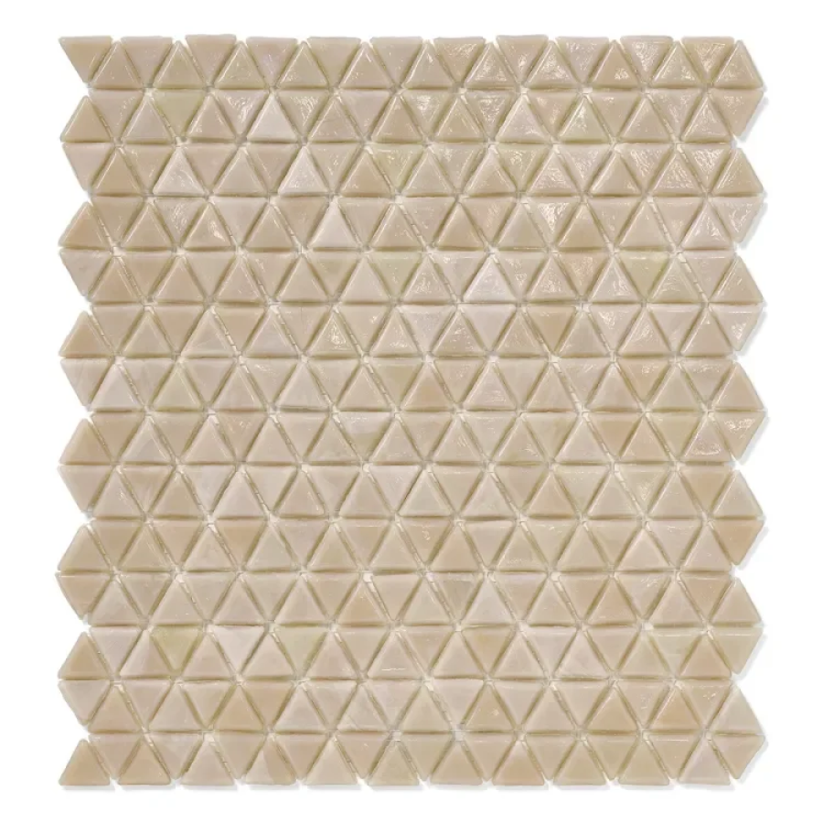 Sicis Смальтовая мозаика Trigono Mosaic Conchiglia chips size 19x21 mm sheet-size 284x300 mm