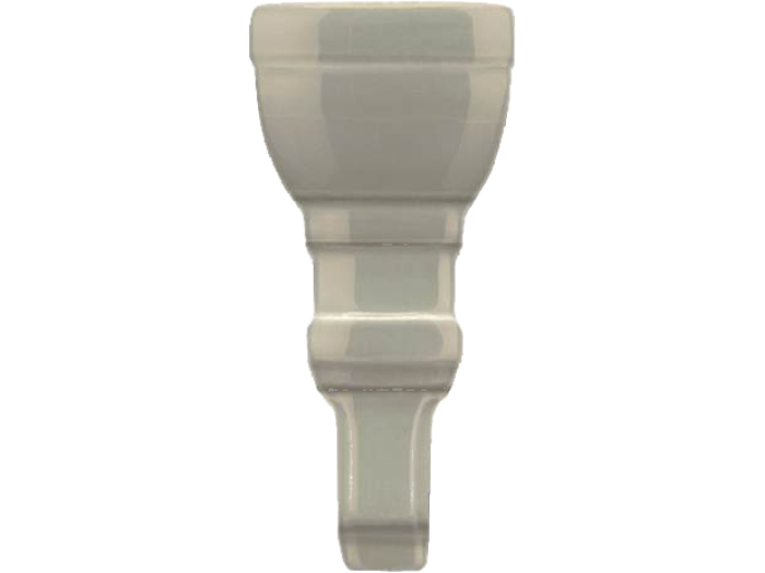 На изображении товар CERAMICHE GRAZIA Угловой элемент FORMAE ANGOLO FINALE FIDIA 10X2,5 ECRU от официального представителя в Москве