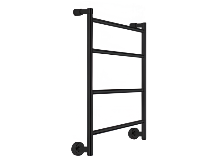 На изображении товар Полотенцесушитель Margaroli Mini, электрический, 667х520х102 мм, цвет Black Brushed Nickel от официального представителя в Москве