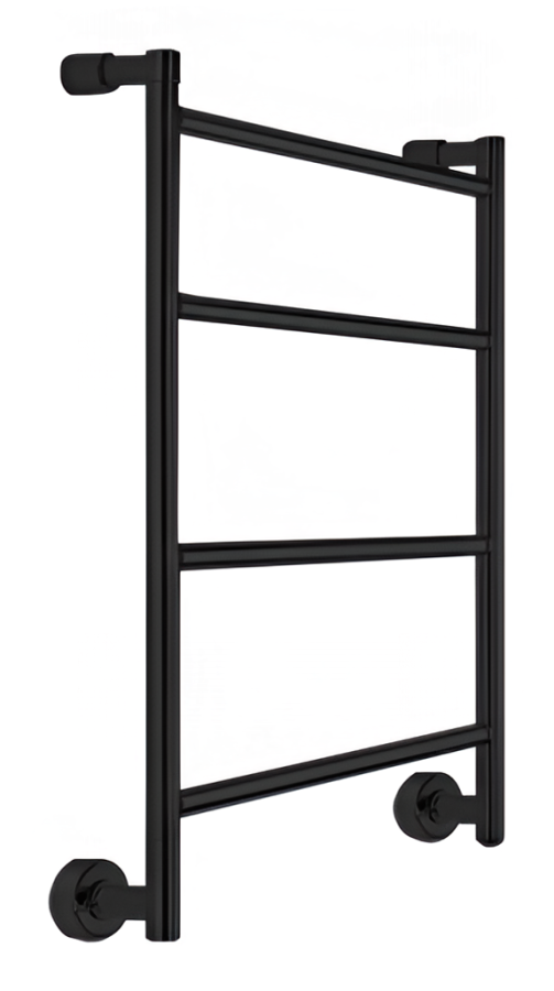 Полотенцесушитель Margaroli Mini, электрический, 667х520х102 мм, цвет Black Brushed Nickel