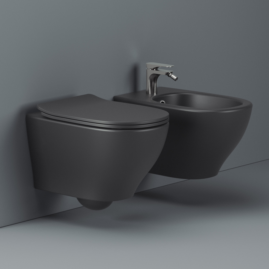 Унитаз Artceram Ten 4.0 Rimless, подвесной, 360х520 мм, безободковый, цвет белый матовый - изображение 6
